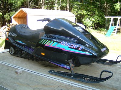 1994 ski-doo mach 1 pcs windshield